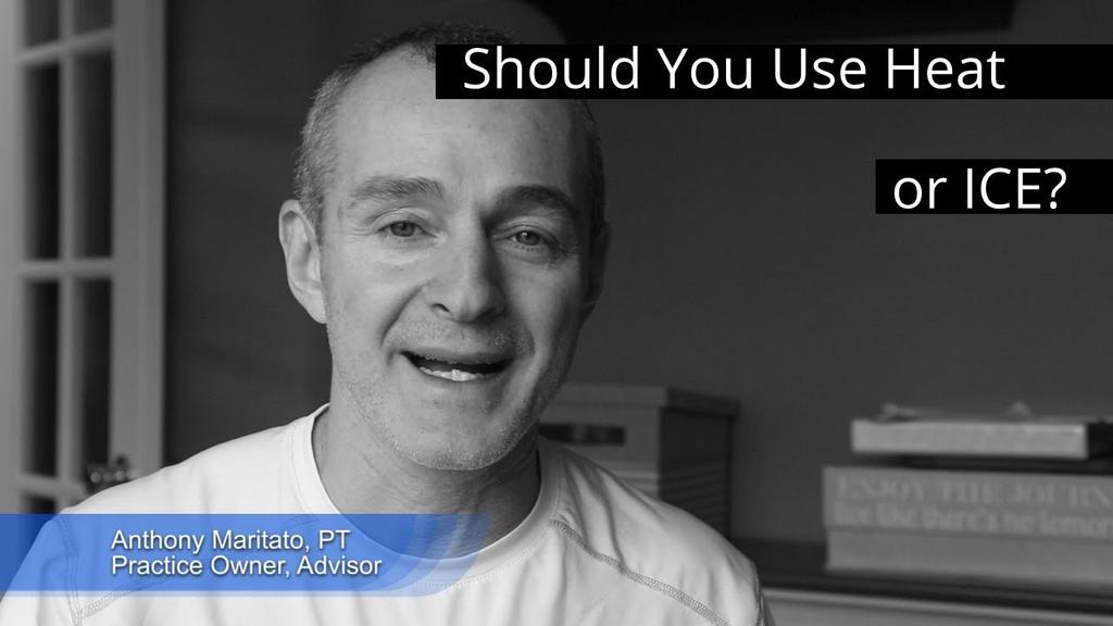 'Video thumbnail for Should I use Ice or Heat after a total knee replacement?'