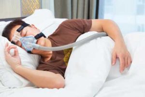 Side sleep with sleep apnea