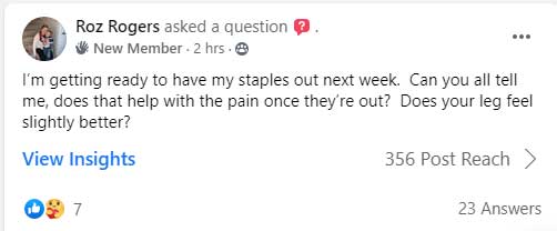 Staple-Removal-After-TKR-Question