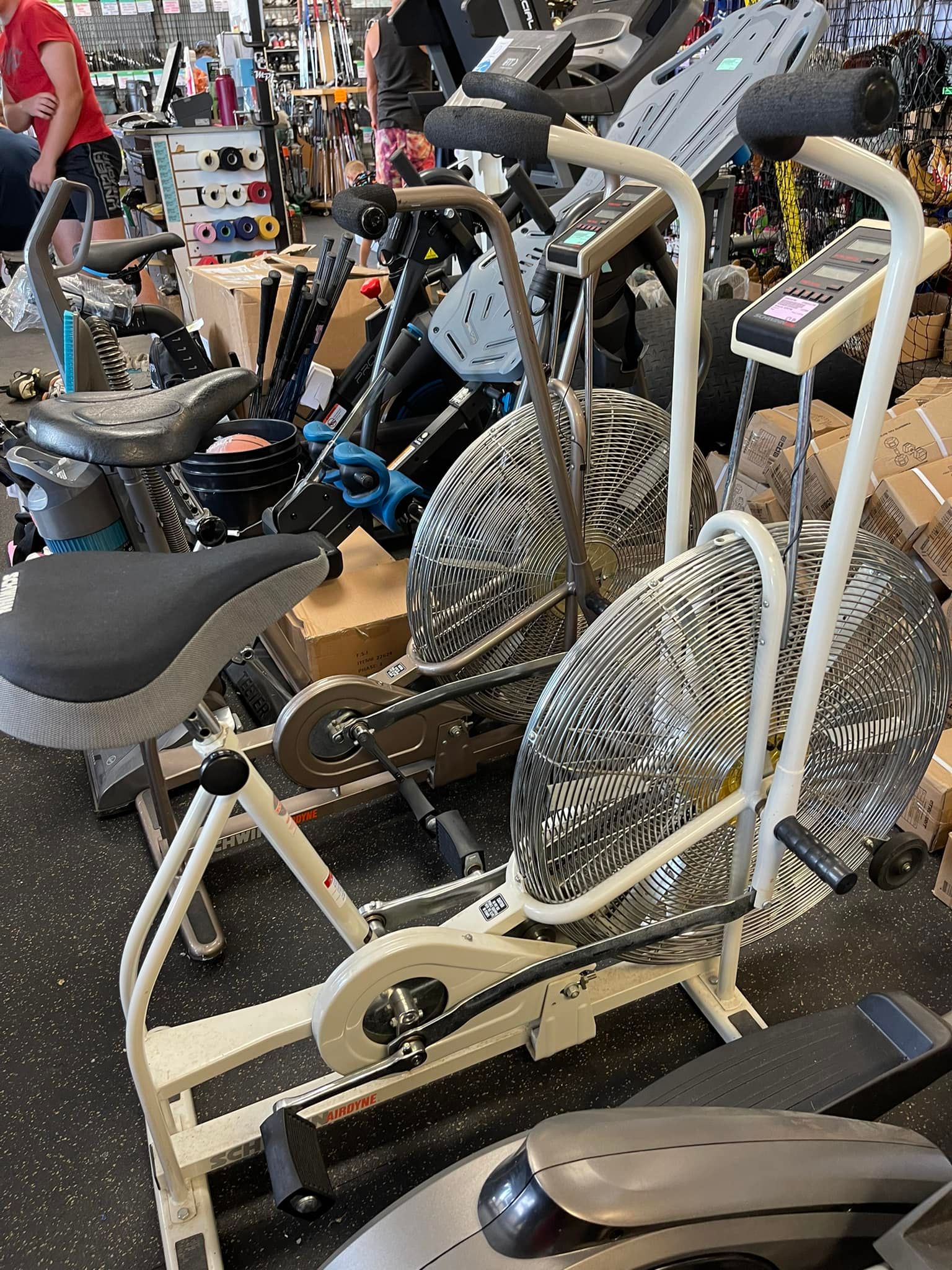 used exercise equipment for total knee replacement schwinn airdyne