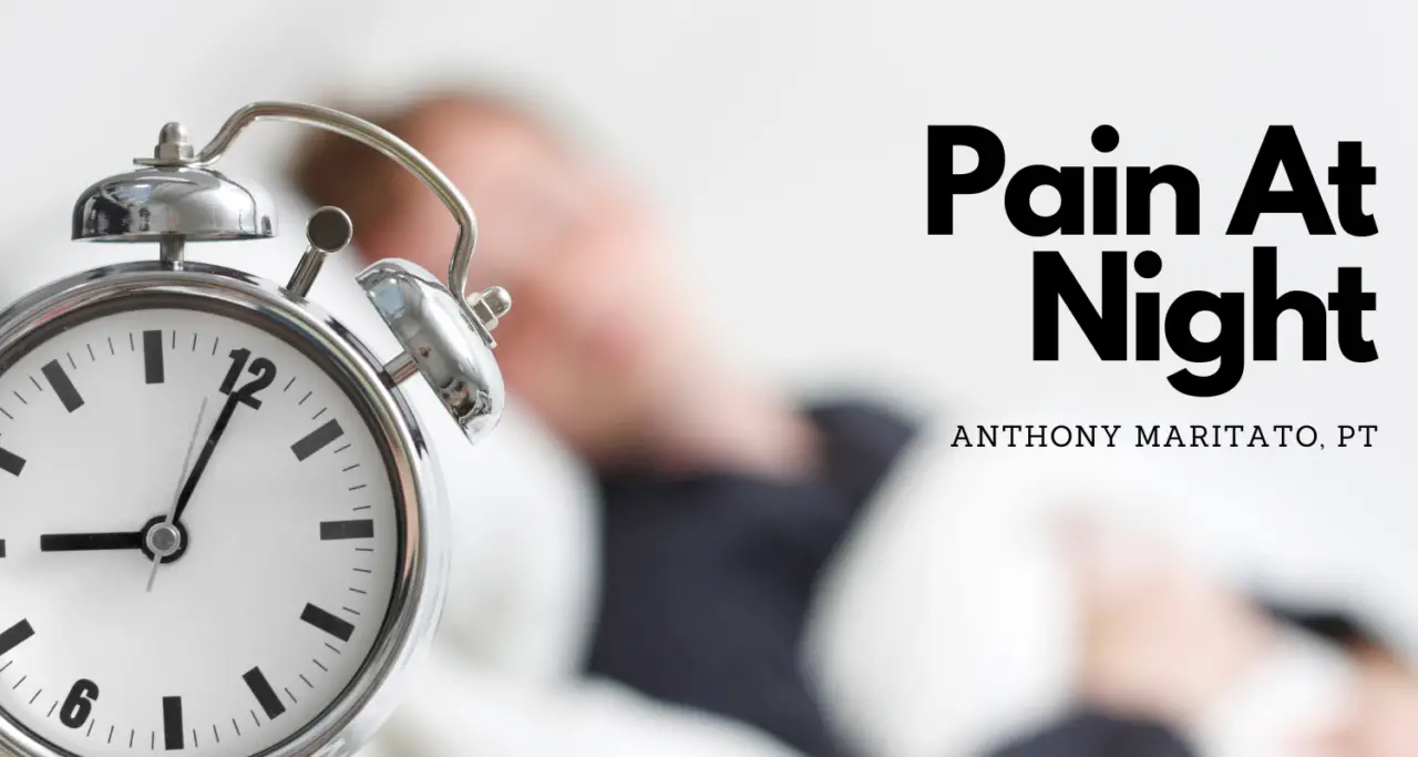 Total Knee Replacement Pain at Night